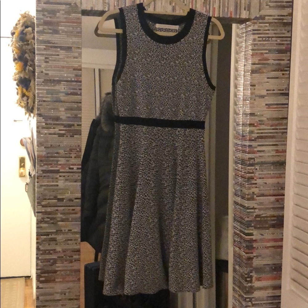 Susana Monaco black and white patterned dress!